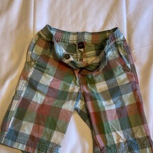 Tea Collection plaid shorts